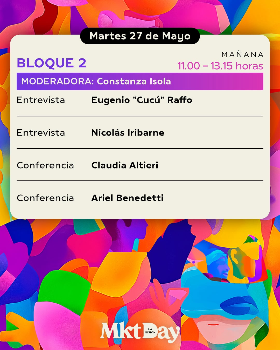 Cronograma 27 Mayo - Parte 2